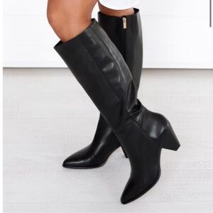 Vince Camuto Black Heeled Boots
